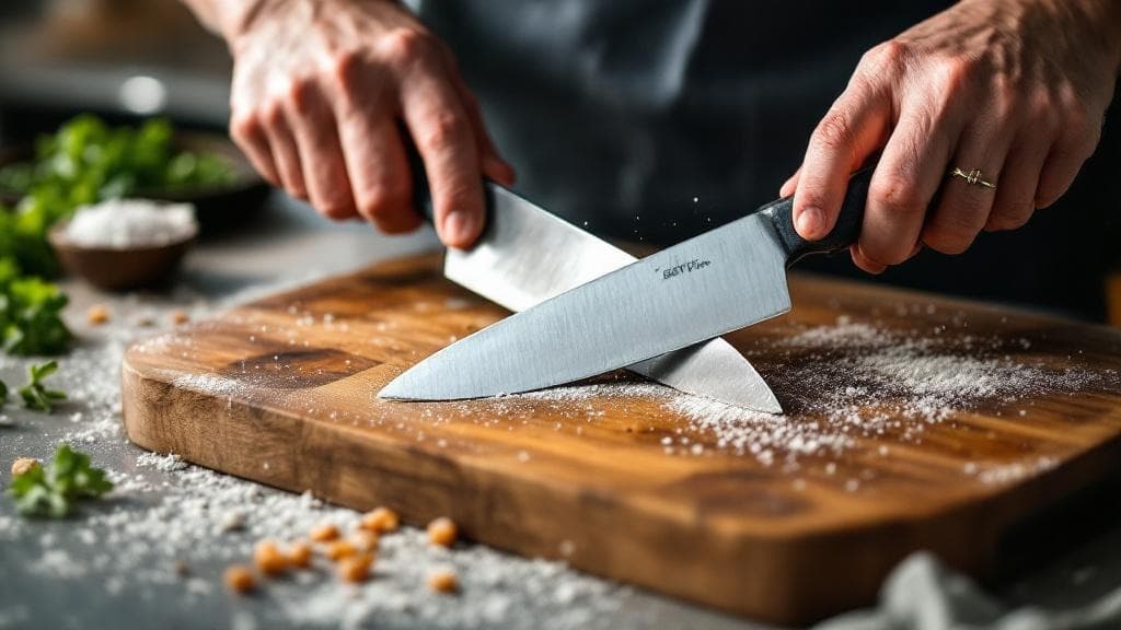 How to Sharpen Kitchen Knives at Home